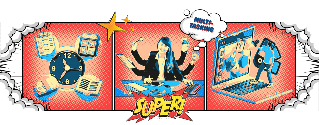 multitasking virtuális asszisztens